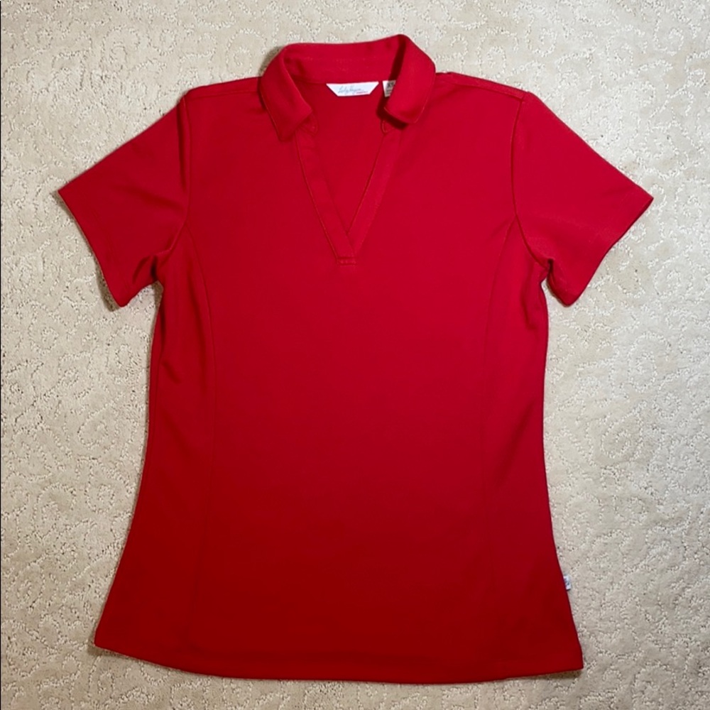Lady Hagen Golf Polo T-shirt Red